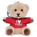 Teddy mit rotem T-Shirt Couple Geschenk zum Valentinstag