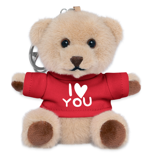 Teddy mit rotem T-Shirt Couple Geschenk zum Valentinstag